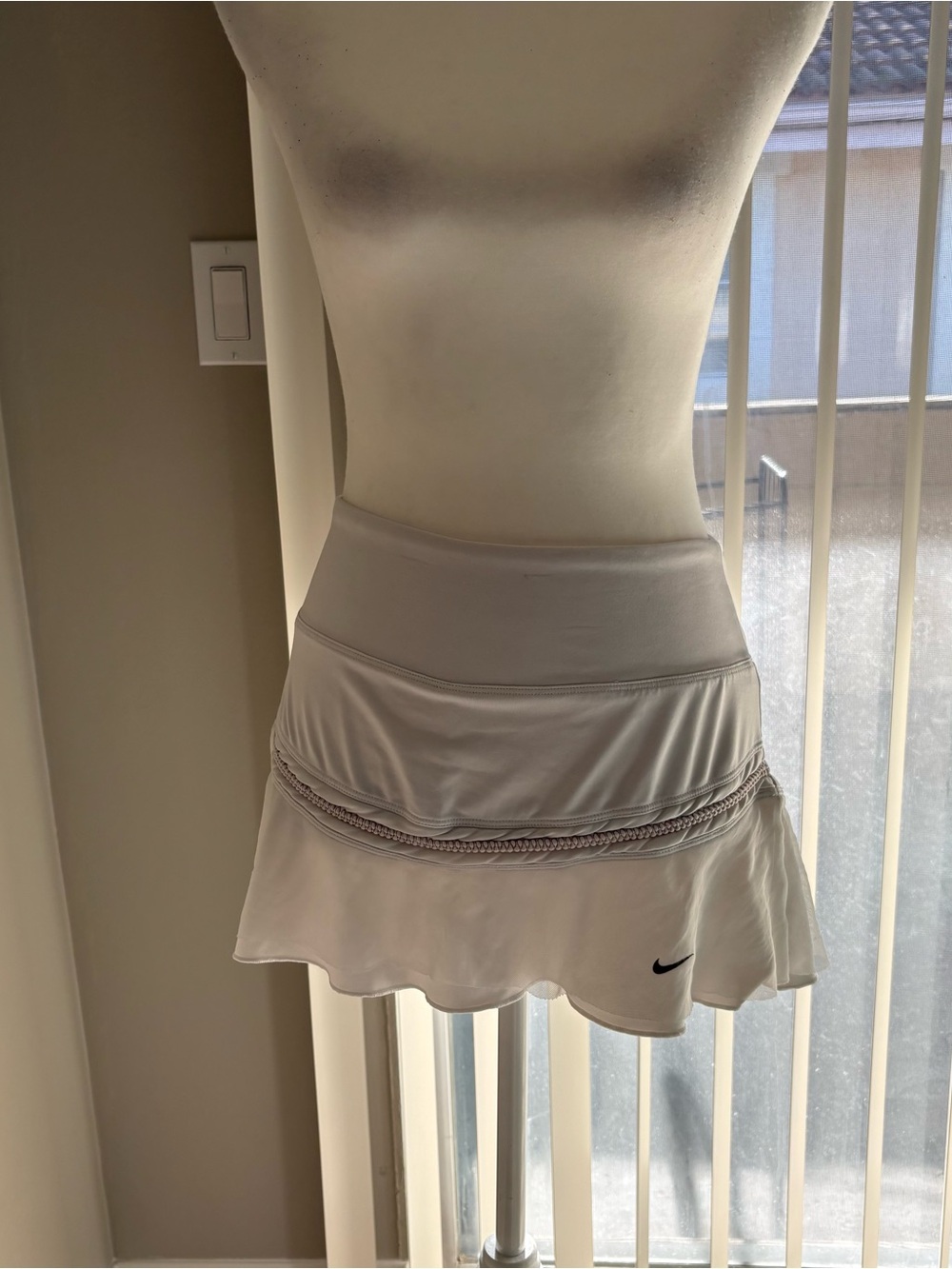 Nike White Tennis Skort